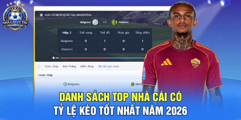 Top nhà cái có tỷ lệ kèo tốt nhất và uy tín nhất năm 2026 