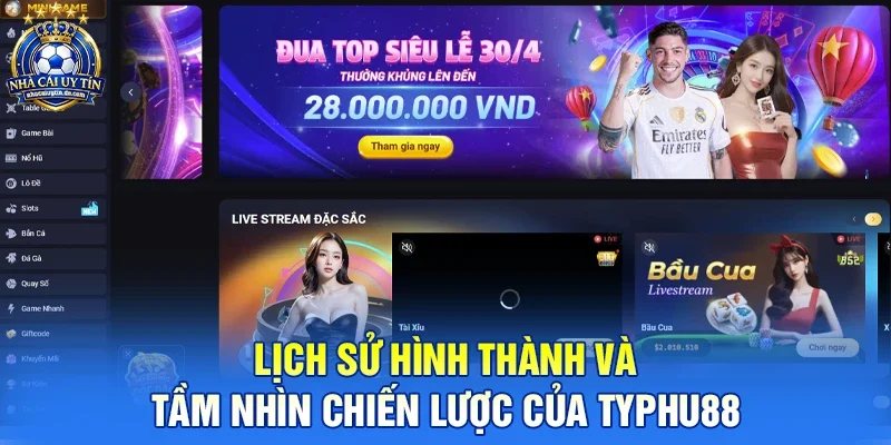 Typhu88 – Đỉnh Cao Cá Cược Trực Tuyến Và Giải Trí Thượng Lưu