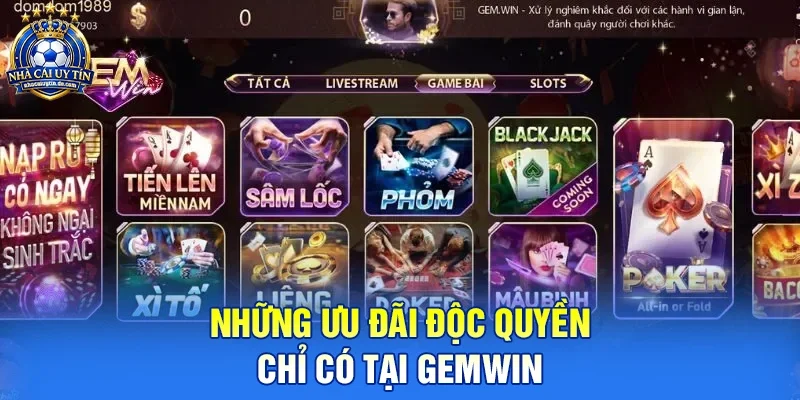 Review GEMWIN – Cổng Game Đổi Thưởng Đẳng Cấp Châu Á