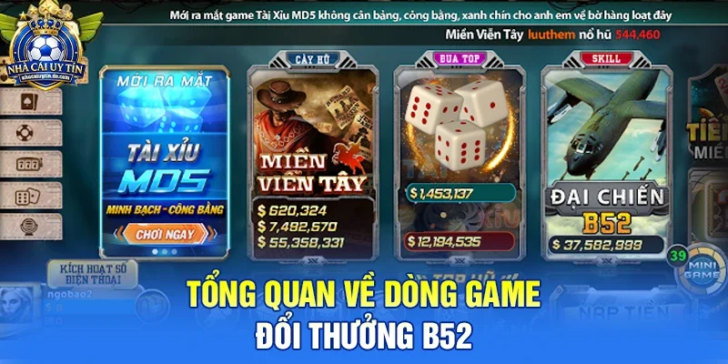Tổng quan về dòng game đổi thưởng B52