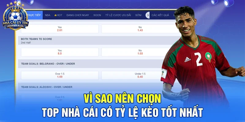 Vì sao nên chọn top nhà cái có tỷ lệ kèo tốt nhất